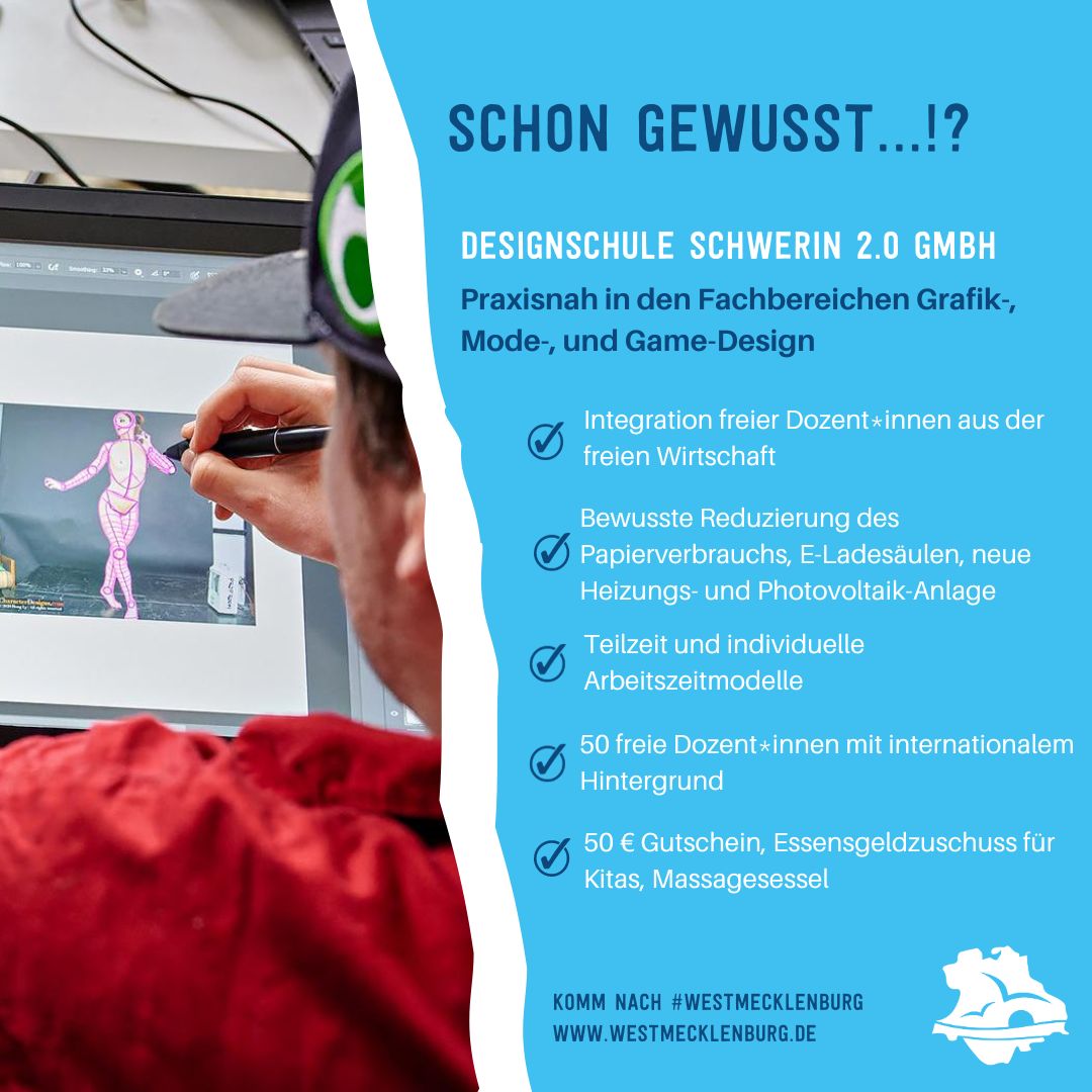 Designschule Schwerin Gollan in Westmecklenburg