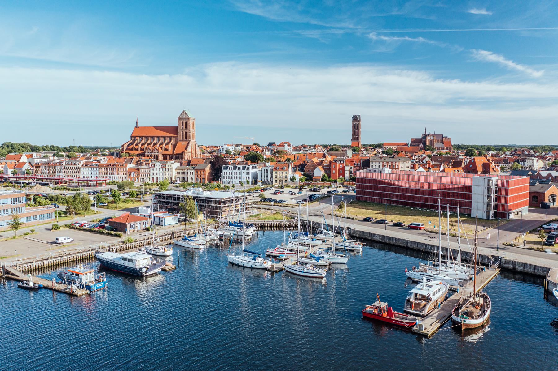 Alter Hafen der Hansestadt Wismar