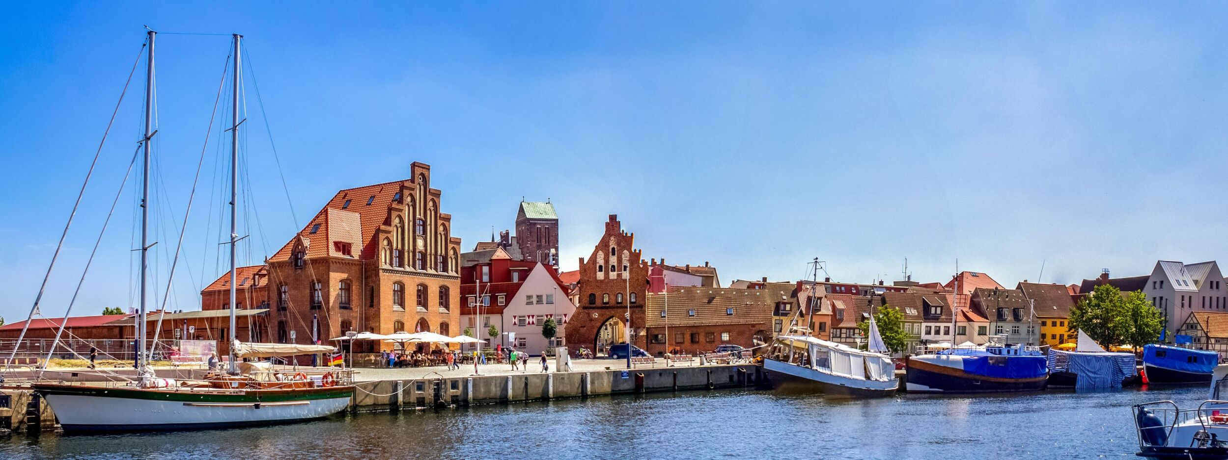 der Alte Hafen in Wismar der Alte Hafen in Wismar